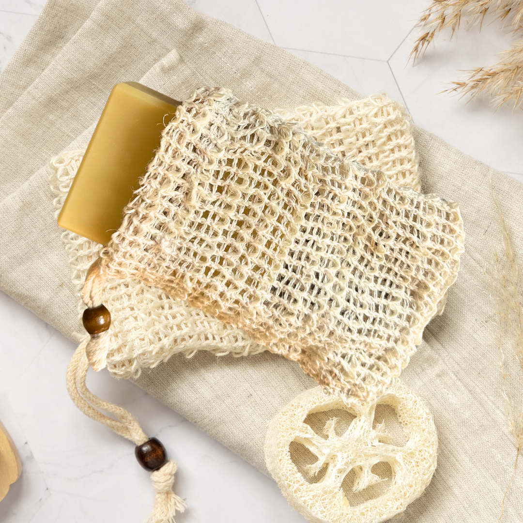 RESTORE Cocoa Olive Moisture Bar with Exfoliator Pouch